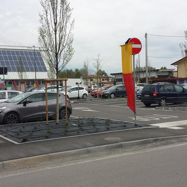 Nuovo Parcheggio in centro a Cassola (VI) in Via Loria